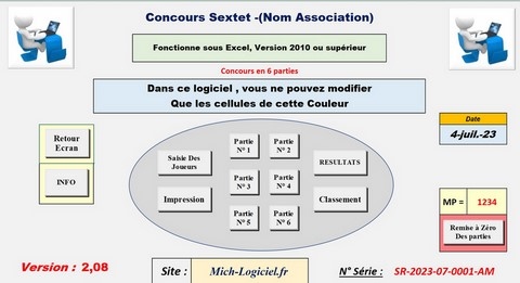 Inerface Concours Sextet